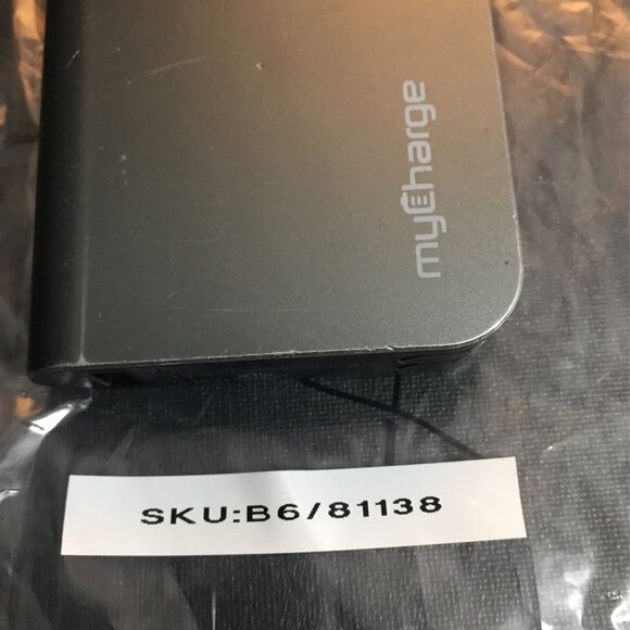 myCharge - HUB Turbo 6700 mAh Portable Charger for Most Mobile Devices - Gray - Picture 6 of 6